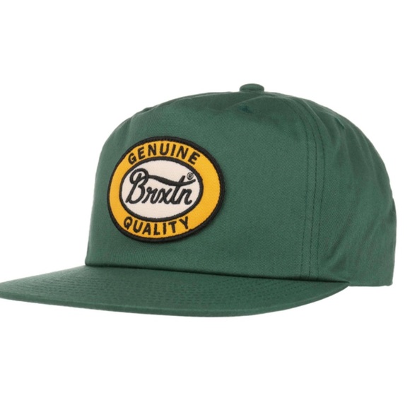 Brixton ‘Genuine Quality’ Merced SnapBack Cap - Picture 1 of 5